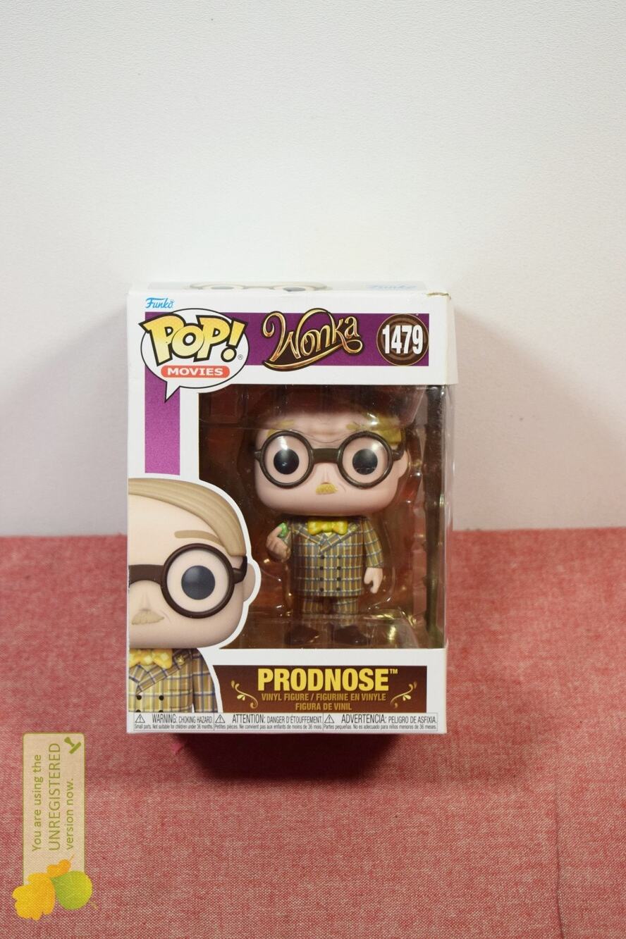 Funko Pop! Movies Wonka Prodnose Vinyl Figure #1479 (Pack Wear)